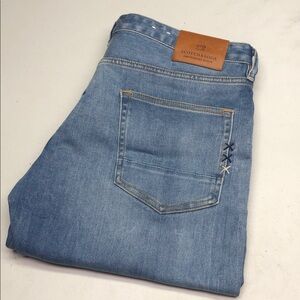 LIKE NEW MENS SCOTCH & SODA RALSTON JEAN SHORTS 34x10 ⭐️